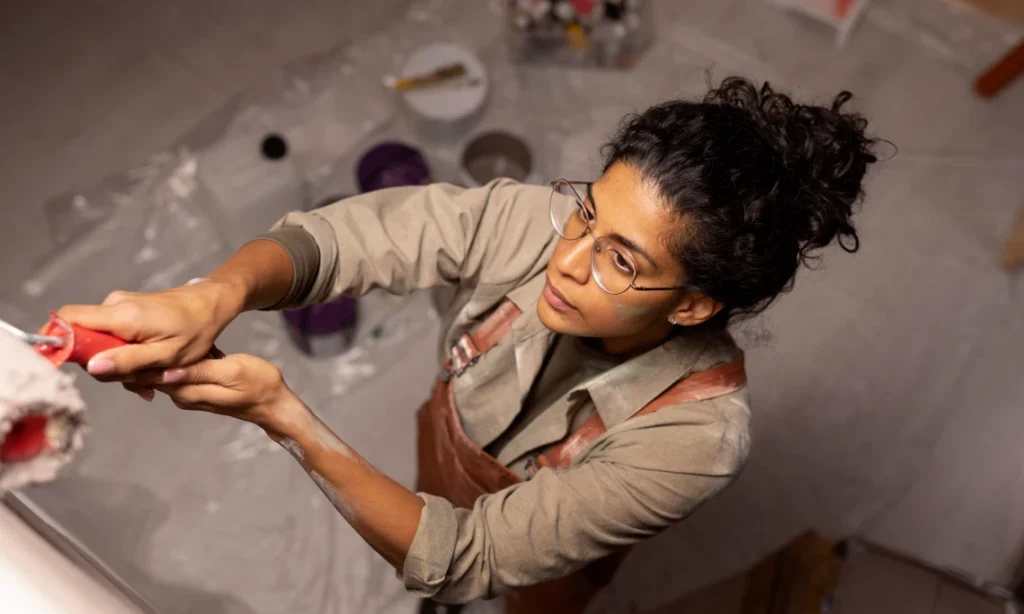 pintando apartamento