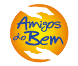amigos-do-bem-logo-com-a-escrita-em-azul-em-um-circulo-laranja-com-uma-mao-aberta-embaixo 1
