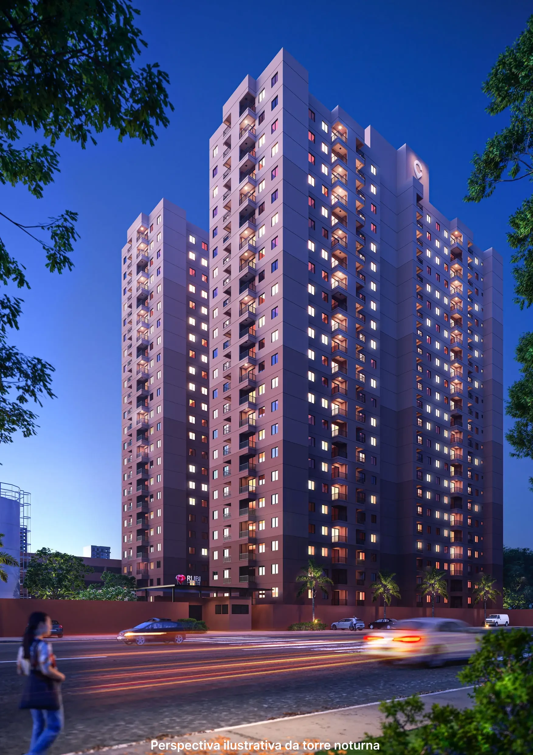 Torre noturna - Rubi